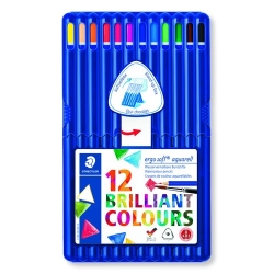 Llapis Aquarel·lables Staedtler 156 Ergosoft Aquarell Box De 12