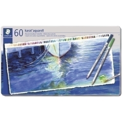 Llapis Aquarel·lables Staedtler 125 Karat Estoig Metall de 60
