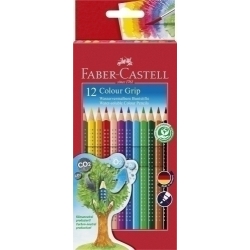 Llapis Aquarelables Faber-Castell Colour Grip Estoig De 12