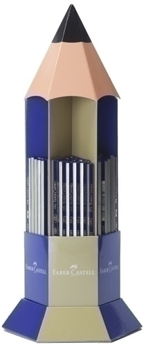Llapis de Grafit Faber-Castell Goldfaber-Castell 1225 Expositor De 120 20 ut.Ref.112500 - Hb 20 ut.R