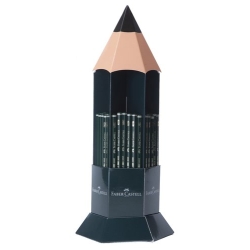 Llapis de Grafit Faber-Castell 9000 Expositor De 120 Contingut: 20 Ud.Ref.119000 - Hb 20 Ud.Ref.1190