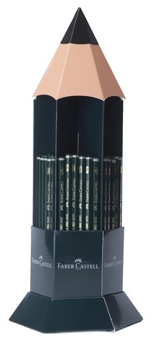 Llapis de Grafit Faber-Castell 9000 Expositor De 120 Contingut: 20 Ud.Ref.119000 - Hb 20 Ud.Ref.1190