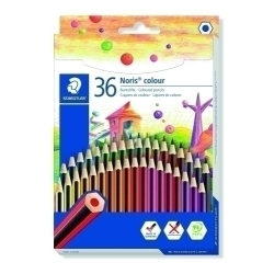Llapis De Colors Staedtler 185 Noris Colour Wopex Estoig De 36