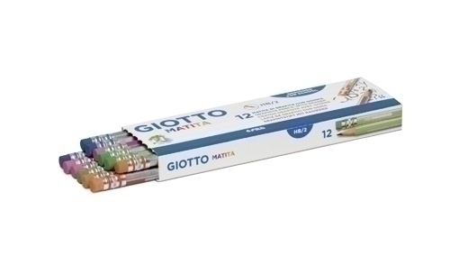 Llapis de Grafit Giotto Matita Amb Goma - Hb