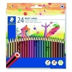 Llapis De Colors Staedtler 185 Noris Colour Wopex Estoig De 24