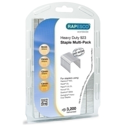 Grapes Rapesc Gran Capacitat Galvanitzades Assortiment 4X Caixa De 800 ( 8, 10, 12 I 13 Mm.)