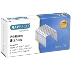 Grapes Rapesc Standard 24/6 Mm. Galvanitzades Caixa De 5000