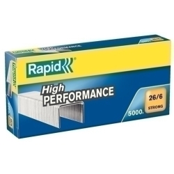 Grapes Rapid Strong 26/6 Mm. Galvanitzades Caixa De 5000