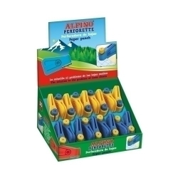 Trepant 1 Punzon Clipper Perforette Expositor De 30 Assortiment