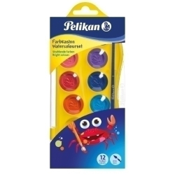 Aquarel·les Pelikan Junior Estoig De 12
