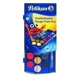 Aquarel·les Pelikan F455/22 Escolar Estoig De 22 Amb Pinzell