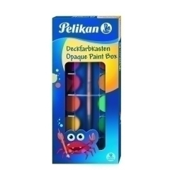 Aquarel·les Pelikan F355/12 Escolar Estoig De 12 Amb Pinzell