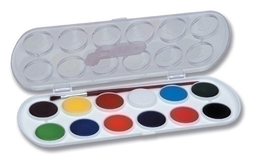 Aquarel·les Jovi 30 Mm Estoig De 12