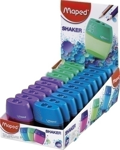 Afilalapis Maped 2 Usos Shaker Amb Dipòsit Exp.20