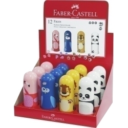 Afilaborra Faber-Castell Animals Expositor De 12