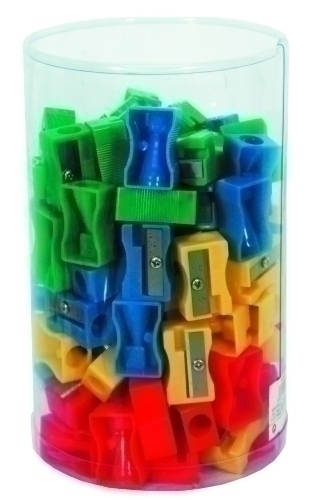 Afilalapis Plastic Poessa 1 Orifici Assortit