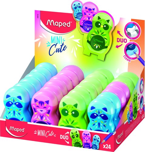 Afilaborra Maped Loopy Mini Cute Expositor De 24