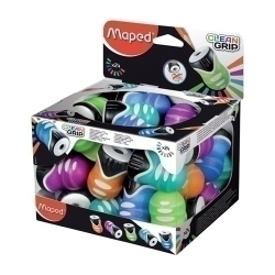 Afilallapis Maped Clean Grip 1 Ús Expositor De 24