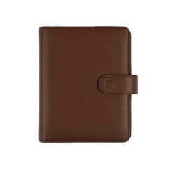 Agenda anual Finocam Open Leo 500 117X181 D/P Marron