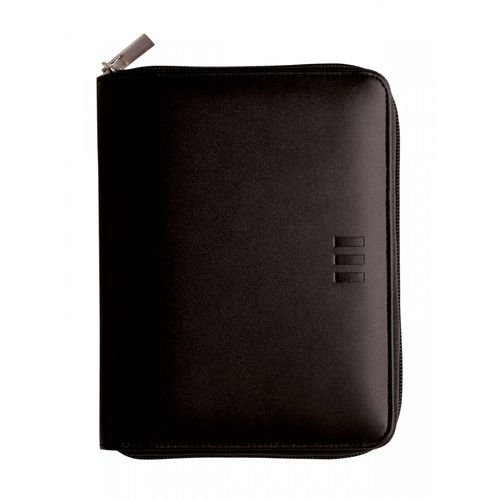 Agenda Anual Català Finocam Open Cremallera Clan 500 117X181 S/V Negre