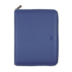 Agenda anual Finocam Open Cremallera Clan 500 117X181 S/V Blau