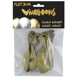 Globus Vivalloons Platinum Or Borsa De 6