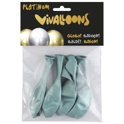 Globus Vivalloons Platinum Verd Borsa De 6