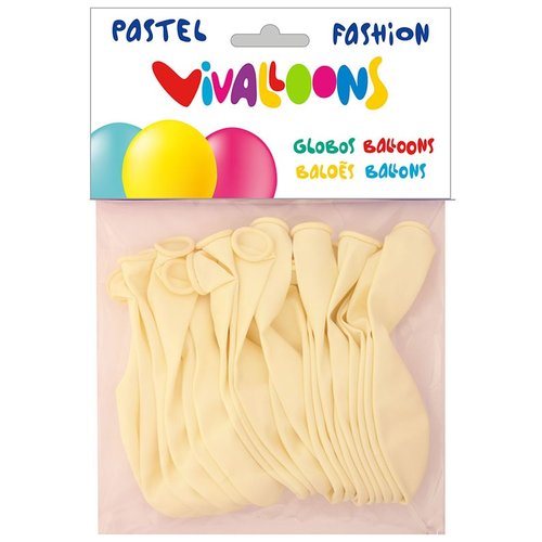 Globus Vivalloons Fashion Pastís Blanc Bossa De 20