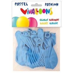 Globus Vivalloons Fashion Pastel Blau Celeste Bossa De 20