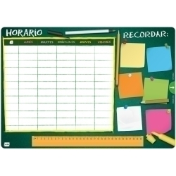 Vade Sobretaula Erik Escolar 35X49 Horari Escolar