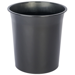 Paperera Plàstic Tancada 16 Litres Negra
