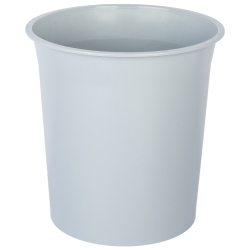 Paperera Plàstic Tancada 16 Litres Gris