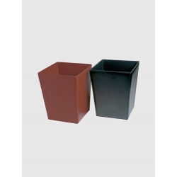 Paperera Nadal Zenit Napa Sim.Pell 23X29Cm Negre