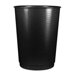 Paperera Plàstic Cep 133R Maxi Negre 40 Litres