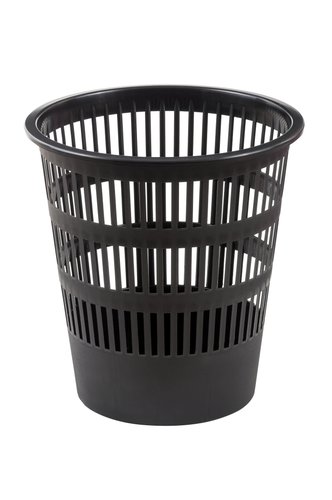Papelera Faibo Rejilla 12 L Negra