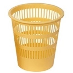 Paperera Faibo Reixeta 12 L Groc Pastís
