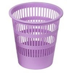 Paperera Faibo Reixeta 12 L Violeta Pastís