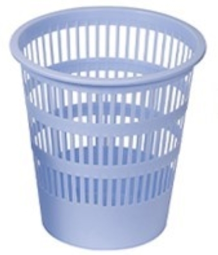 Paperera Faibo Reixeta 12 L Blau Pastís