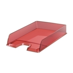 Safata Sobretaula Europost Transparent Rojo