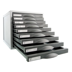 Mòdul Archisystem 9 Calaixos Grafit