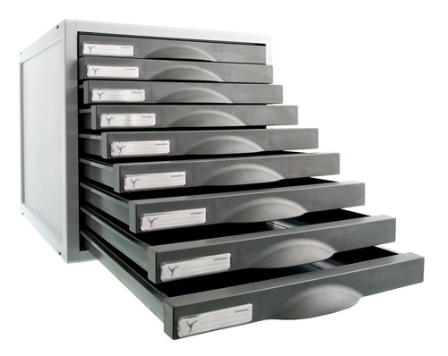 Mòdul Archisystem 9 Calaixos Grafit