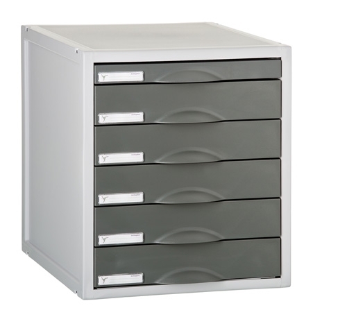 Mòdul Archisystem 6 Calaixos Grafit