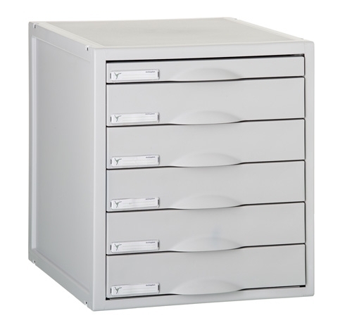 Mòdul Archisystem 6 Calaixos Gris