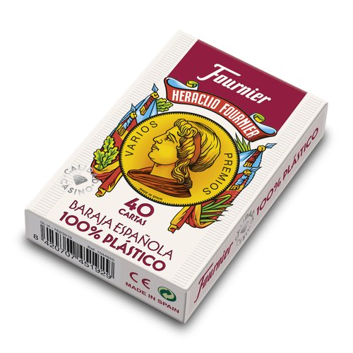 Baralla Espanyola Plastic 40 Cartes 2100