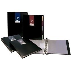 Carpeta Fundes (Tarifari) Grafoples Espiral Pp In&Out Opac A4 50 F. Negre