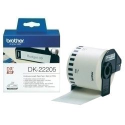 Etiquetes Brother Continua Paper Blanc 62 Mm Rotllo 30,48 M (Dk22205)
