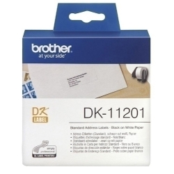 Etiquetes Brother Pretallada Paper Blanc 29X90 Mm Rotllo 400 Uts.Direccion Std.(Dk11201)