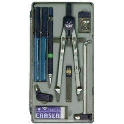 Compas Bigotera Gegant Amb Allargadera, Portamines I Retoladors