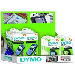 Expositor Dymo Letratag Sobretaula De 26"6X 2174576 Màquina Lt100-H"10X S0721660 Cinta Plàstic 4M 12