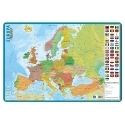 Lamina Escolar Erik Pvc 40X59,5 Didàctica Mapa Europa